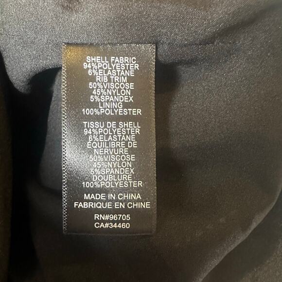 Rebecca Taylor V neck Black Knit Dress - Picture 4 of 9